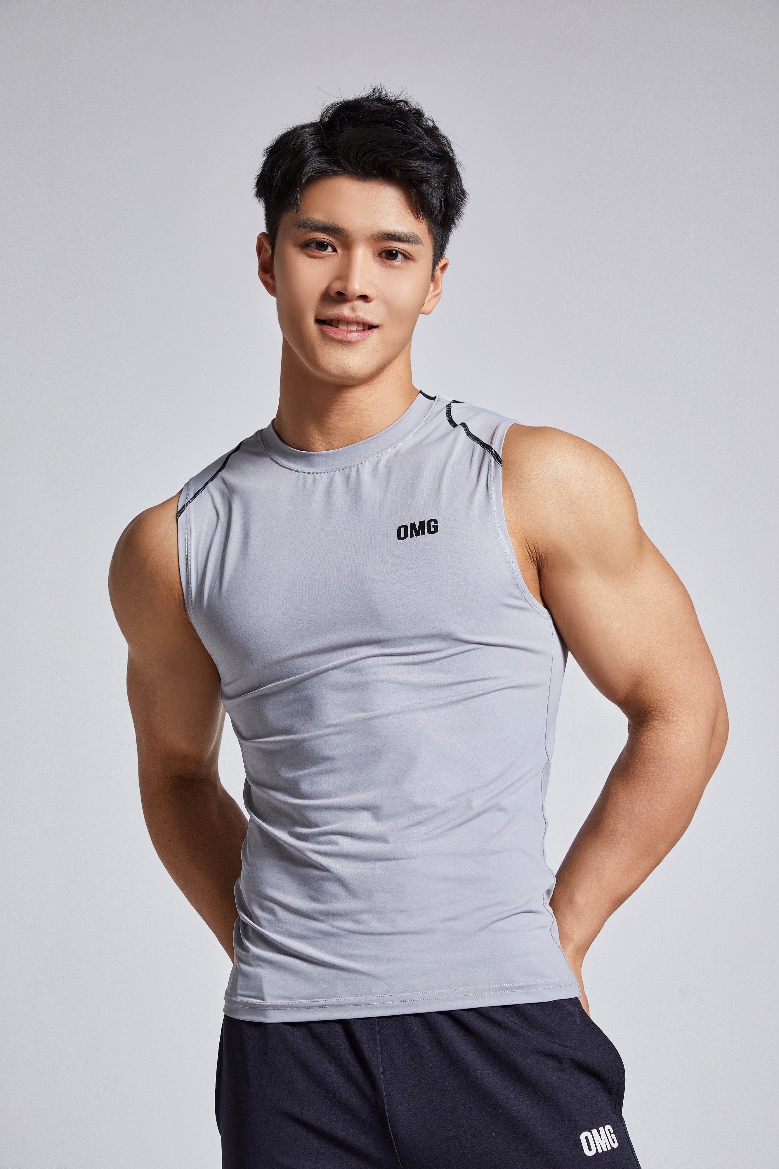 Essential Sporty Tank Top - Grey